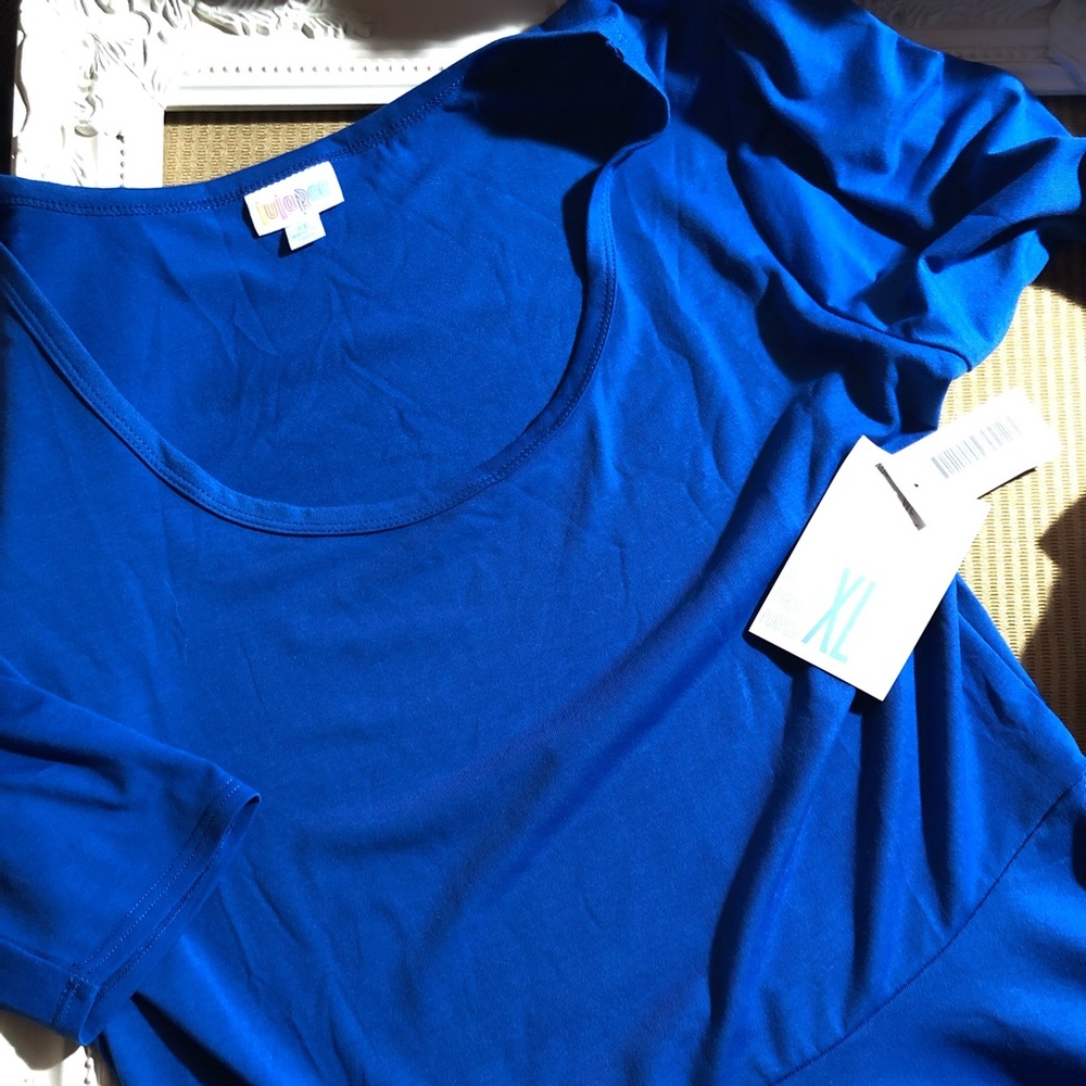 Lularoe Nicole dress royal blue